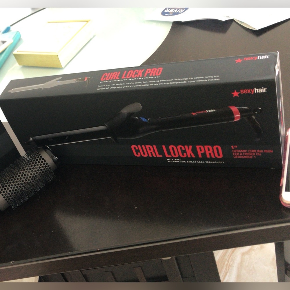 Sexy Hair Curl Lock Pro 1” Ceramic Curling Iron